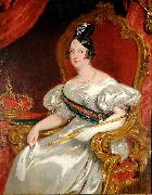 William Simpson Queen of Portugal oil painting reproduction